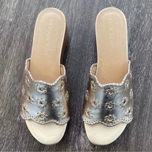 NEW. Jack Rogers Rory Wedge sandals. Made in Brazil.
Size 10